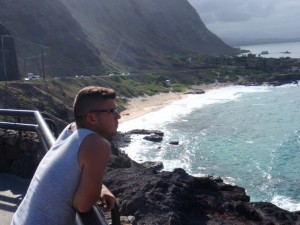 Looking out to the PACIFIC OCEAN while in Hawaii!!! 