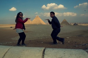 Walk like an Egyptian!