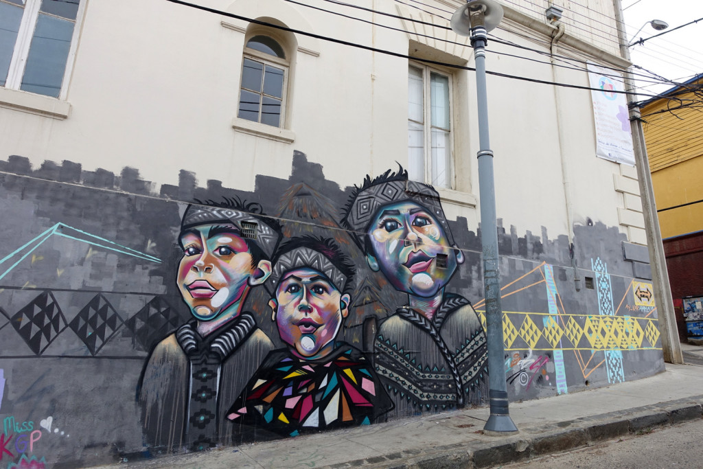 Street art of Valparaiso, Chile