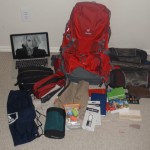 What I’m packing for my trip around the world.